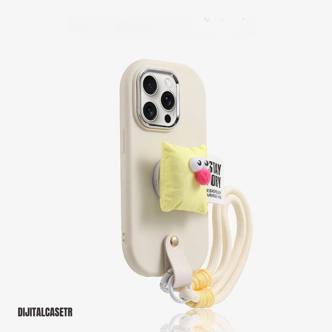iPhone Kordon Serıes | Cartoon Bracket Sılıkon Kılıf
