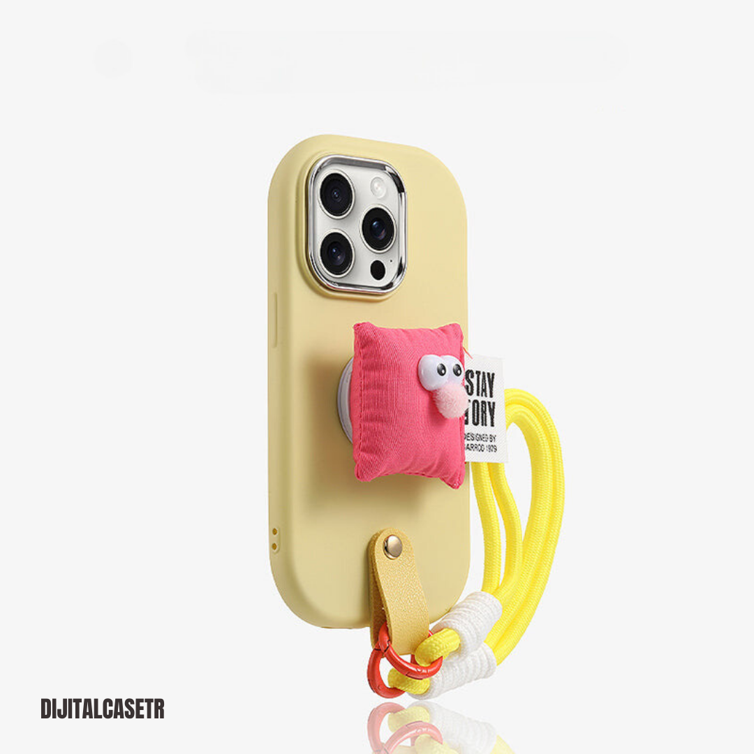 iPhone Kordon Serıes | Cartoon Bracket Sılıkon Kılıf