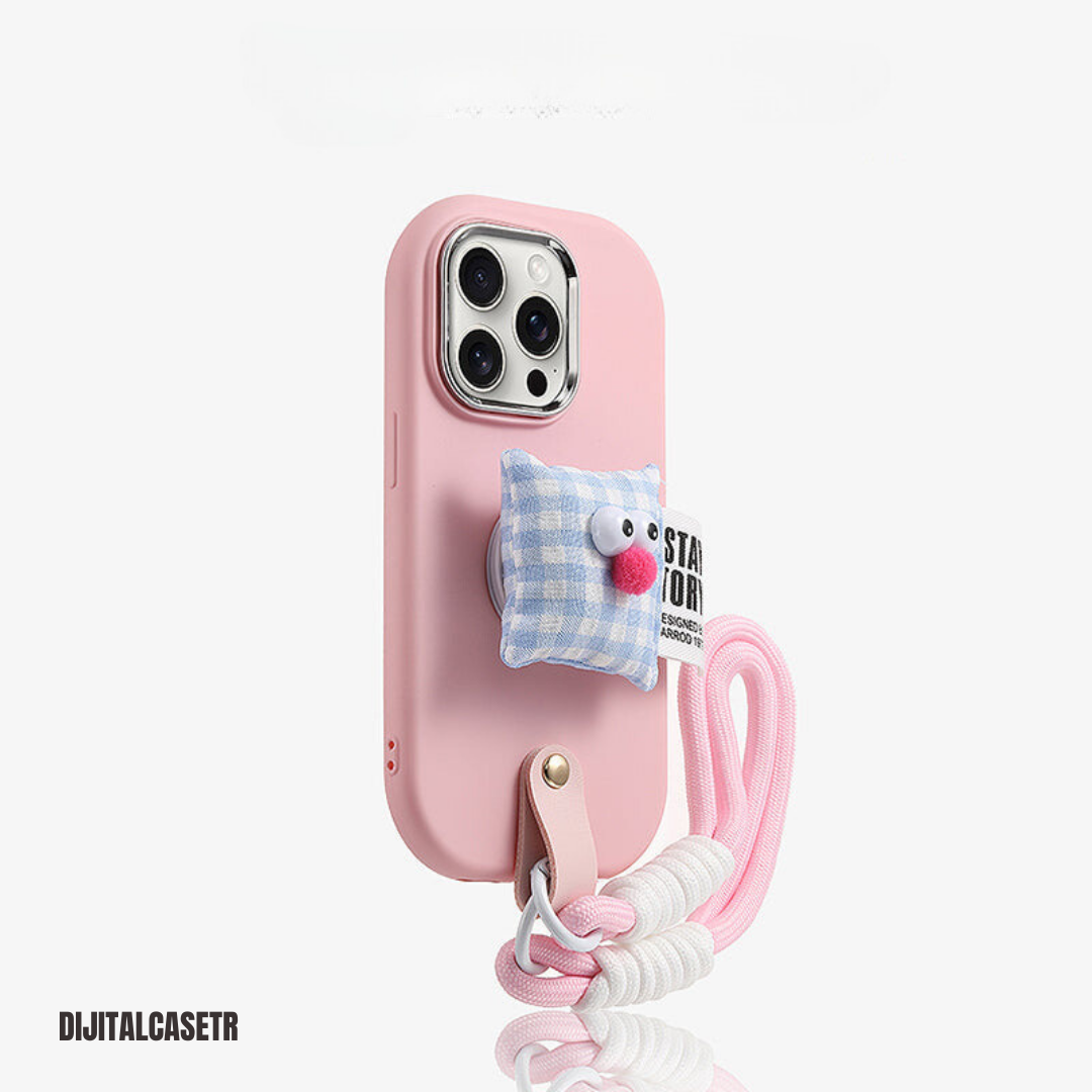 iPhone Kordon Serıes | Cartoon Bracket Sılıkon Kılıf