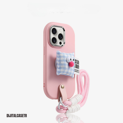 iPhone Kordon Serıes | Cartoon Bracket Sılıkon Kılıf
